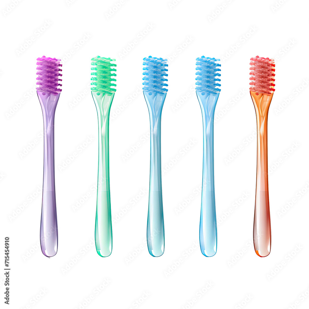 Toothbrushes isolated on transparent background. Toothbrushes isolated on transparent background.