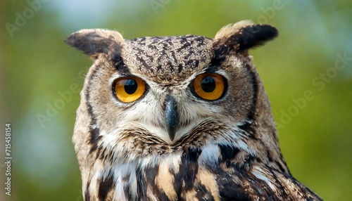 european scops owl otus scops close up © Faith