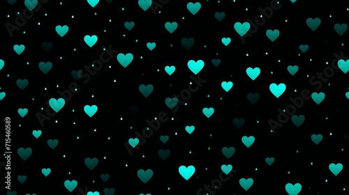 Seamless pattern with blue ...