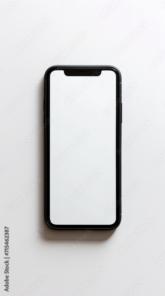 smartphone on white background smartphone on white background