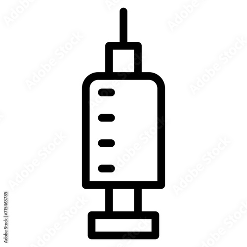 vaccine syringe line 