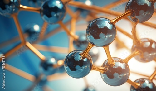 the molecule of some compound is shown in a light.