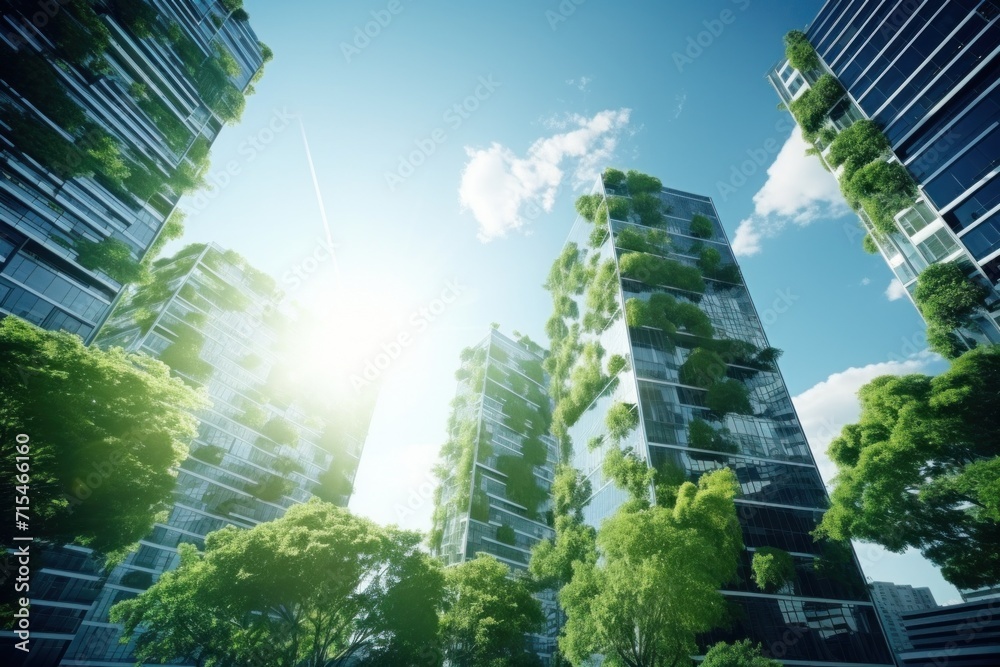 Obraz premium sustainable cities.