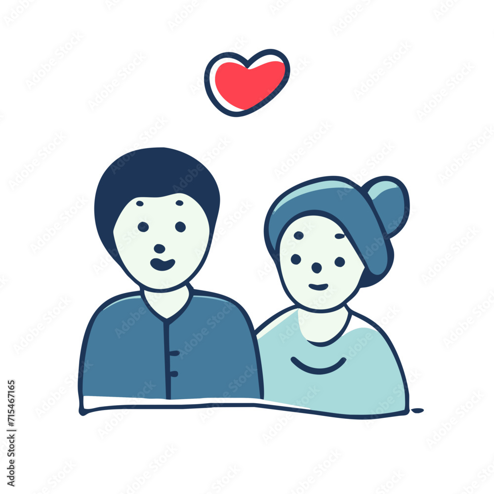 romantic continuous line poster in modern style with silhouette of kissing couple romantic continuous line poster in modern style with silhouette of kissing couple