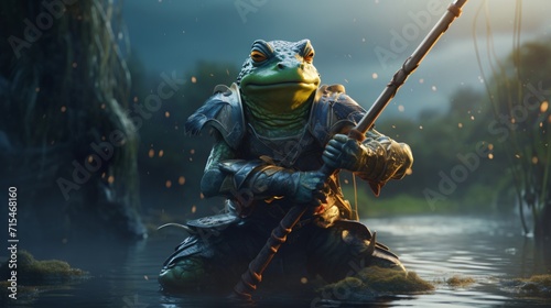 fantastic frog warrior