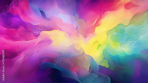 A Mesmerizing 3D Abstract Multicolor Visualization