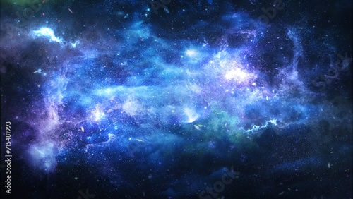 Fototapeta Naklejka Na Ścianę i Meble -  Galaxy and nebula. Elements of this Image Furnished by NASA