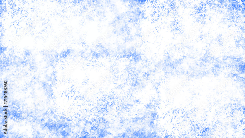 Obraz premium Distressed blue grunge texture on a white background, vector