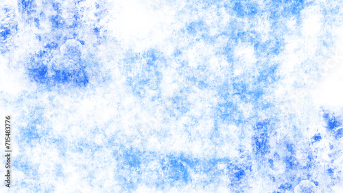 Distressed blue grunge texture on a white background, vector