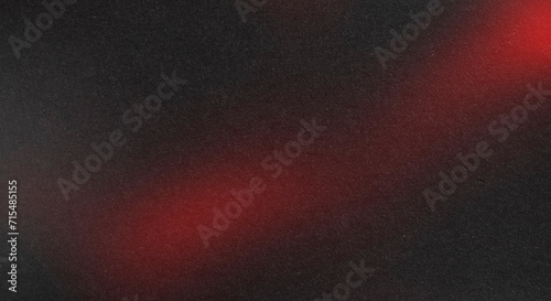 Dark grainy gradient background red spots on black colors banner poster cover abstract design