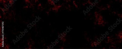 Distressed red grunge texture on a dark background, vector