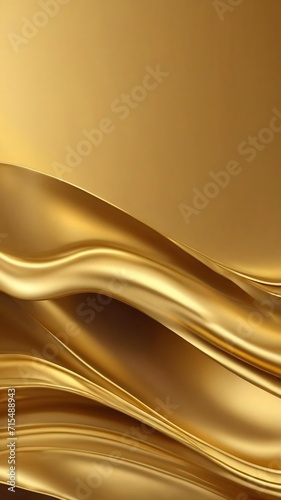 Abstract luxury gold yellow gradient studio wall  well use as background layout banner and product presentation.