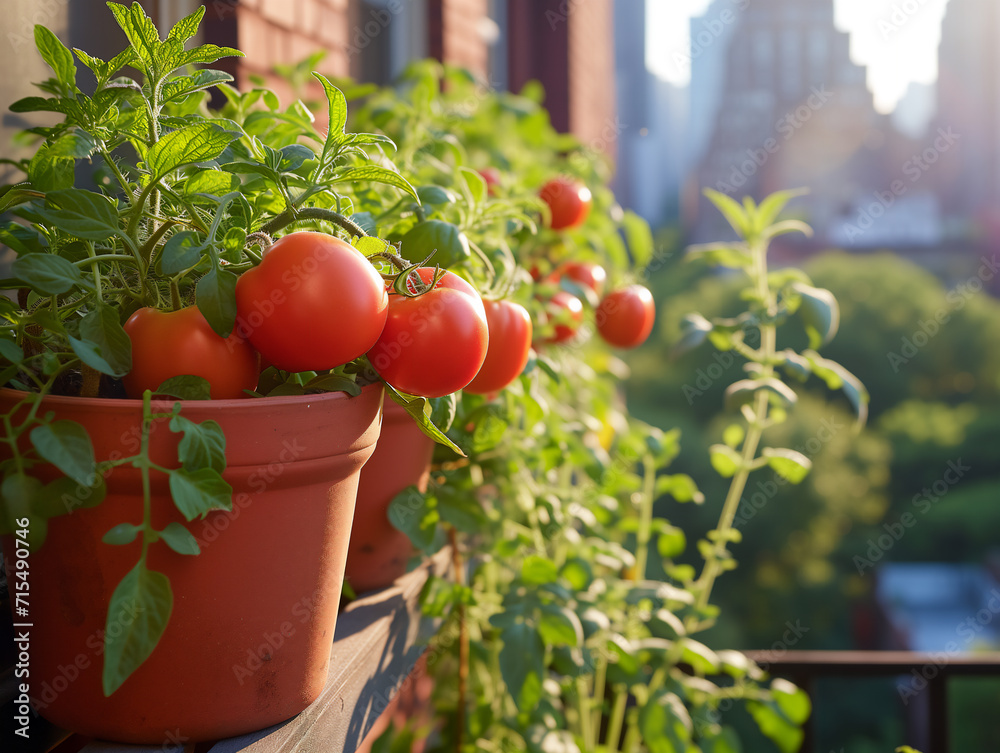 Urban Gardening - Tomaten auf dem Balkon Urban Gardening - Tomaten auf dem Balkon