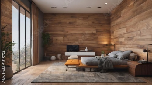 Timber interior texture © Wix