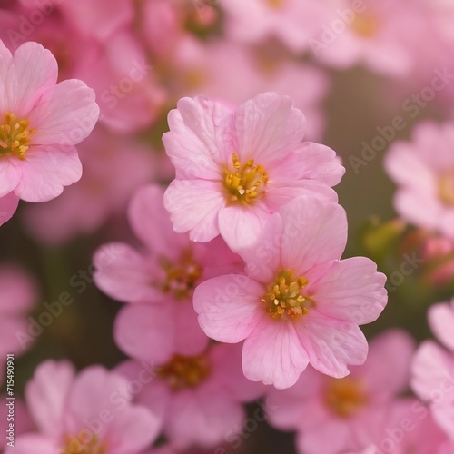 Beautiful tender gentle delicate flower background with small pink flowers. horizontal. copy space.