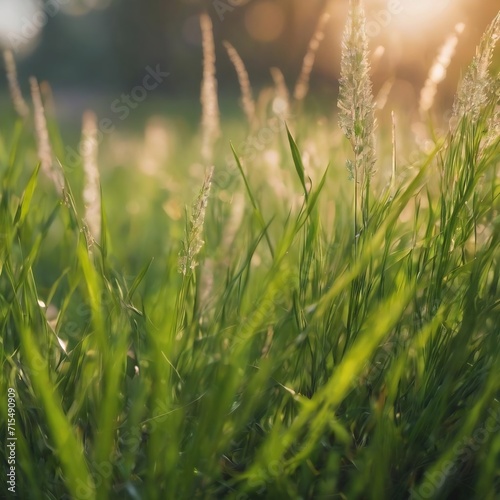 Grass bokeh