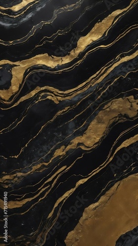 Black and gold marble texture © Wix