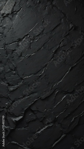 Black wall surface background