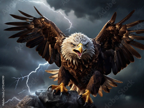 the hyper-realistic saga of the thunder eagle