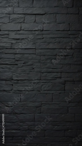 Dark wall texture slate background.