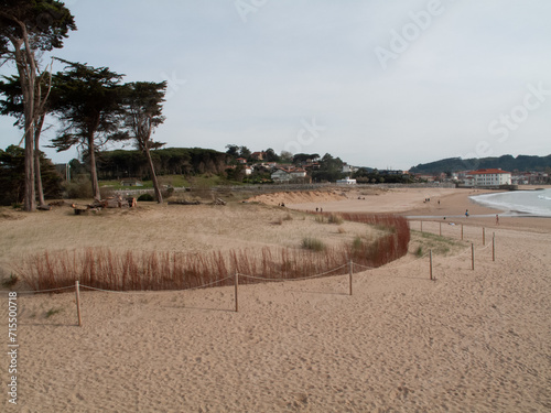 Playa de Górliz-Plentzia, Bizkaia, País Vasco. photo