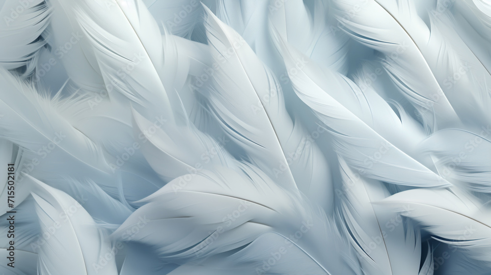 Beautiful fluffy white feather, abstract feather on white background. High resolution. Copy space for design and text. Pastel beige and white colors. High resolution. Beautiful fluffy white feather, abstract feather on white background. High resolution. Copy space for design and text. Pastel beige and white colors. High resolution.