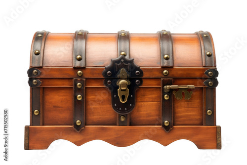Treasure Chest Isolated On Transparent Background