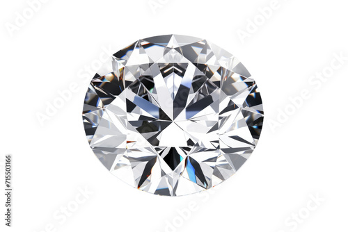 Allure of Diamond Texture Isolated On Transparent Background