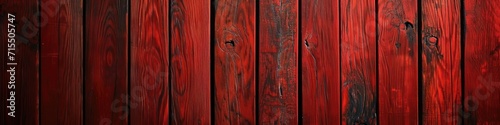 Background with dark red wooden planks