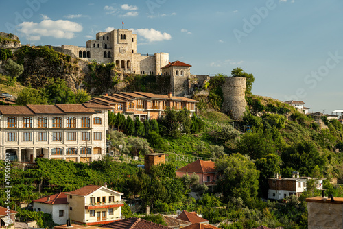 the fortress of Kruja in Albania