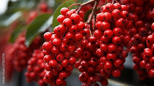Red berries in autumn UHD wallpaper