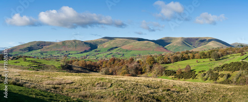 The Howgill Fells, Sedbergh, Lake District, Cumbria, England photo