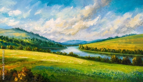 oil painting landscape