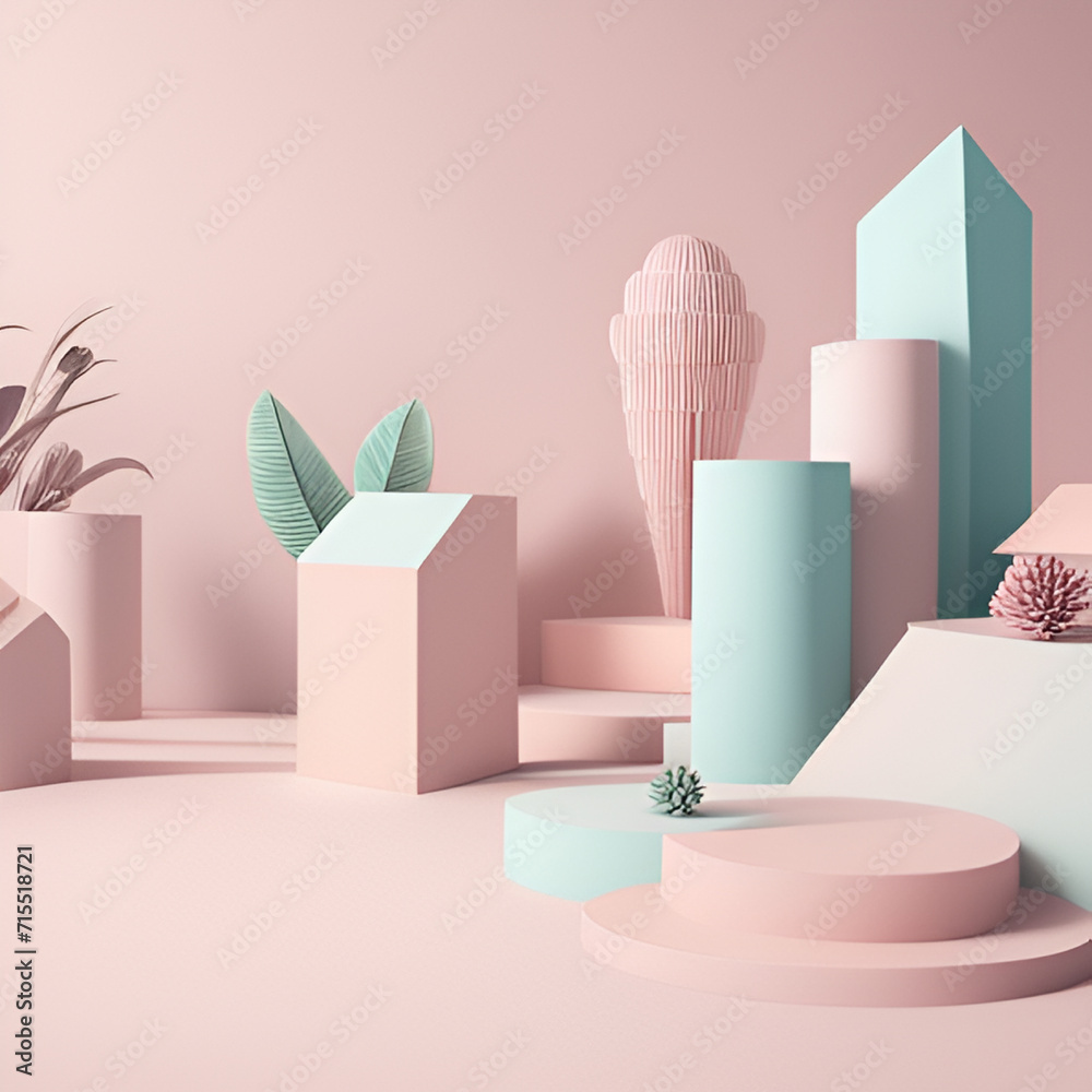 3d rendering background