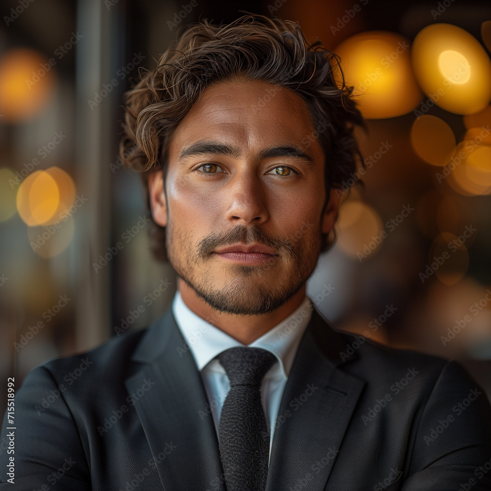 Confident business man portrait Confident business man portrait