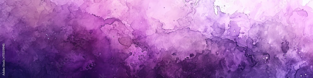 Background with abstract purple watercolor texture - obrazy, fototapety, plakaty 