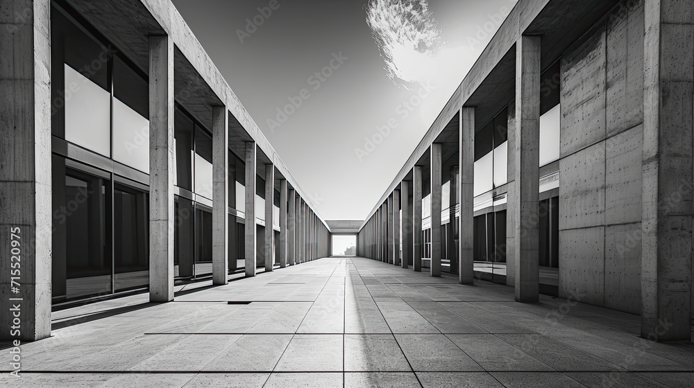 Obraz premium Modern office building. Architectural details of modern building. Business background