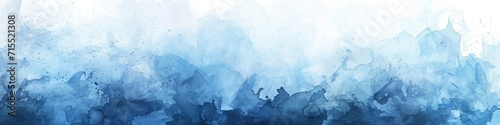 Background with abstract texture with blue watercolor
