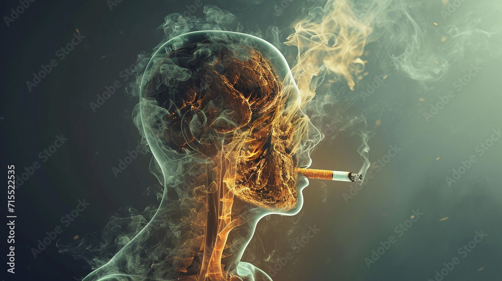 Illustration of a thought-provoking visual concept for No Tobacco Day ...