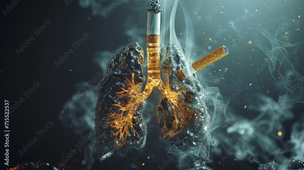 Illustration of a thought-provoking visual concept for No Tobacco Day ...