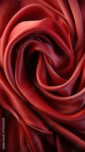 red satin fabric with curves UHD Wallpaper