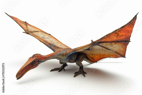 Majestic dragon - a mythical, carnivorous creature with wings, embodying ancient mythology. photo