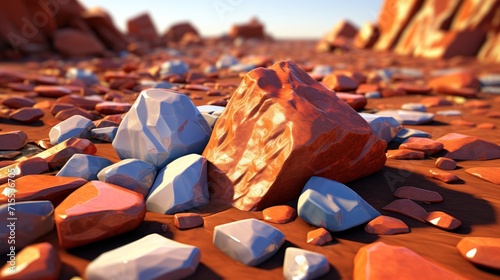 Rock clay material pixar soft colour UHD wallpaper photo