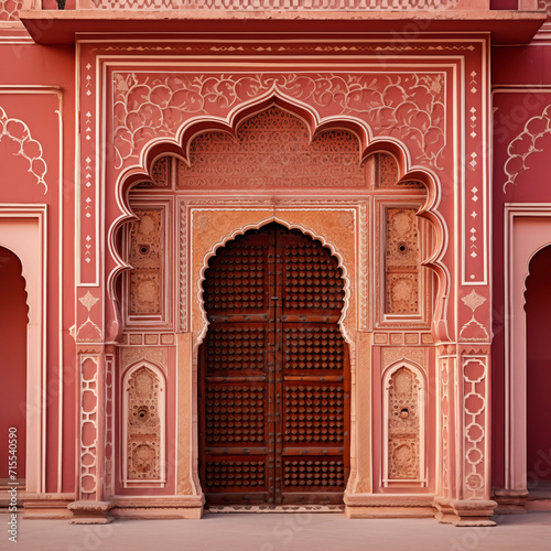 Ornamental door in India