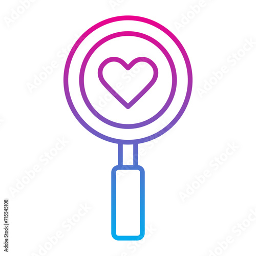Love Search Icon	