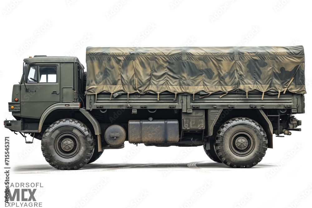 military cargo truck