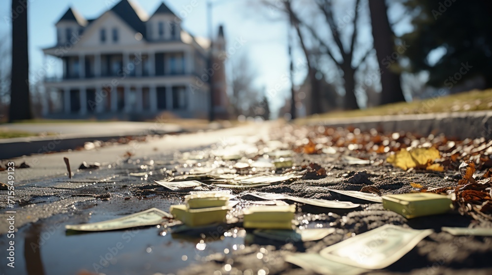Screenshot of money on the sidewalk the wire UHD wallpaper Screenshot of money on the sidewalk the wire UHD wallpaper