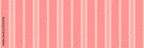 Naked vector vertical pattern, shabby fabric seamless stripe. Blanket background textile lines texture in red and old lace colors.