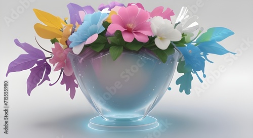 vase with flowers