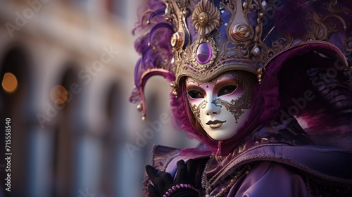 people venetian in carnival mask © nataliya_ua